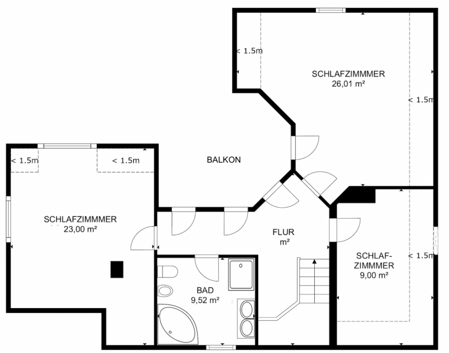 18406 Grundriss OG Einfamilienhaus Densborn