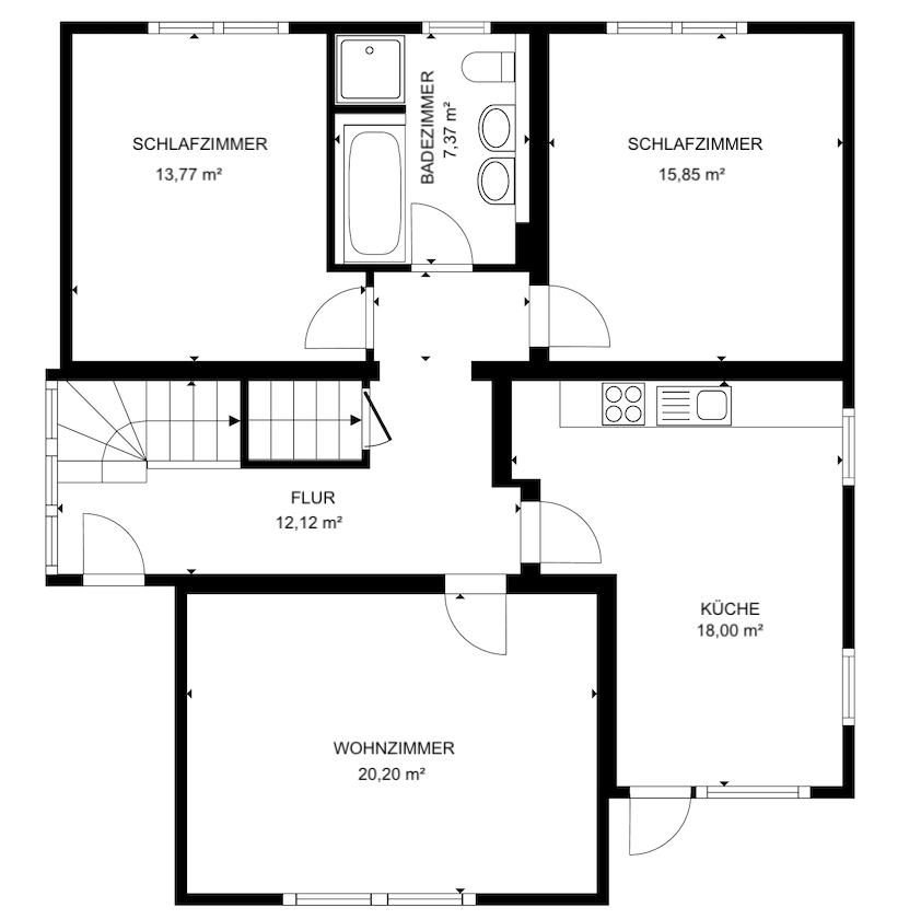 18397 Grundriss EG Haus Densborn