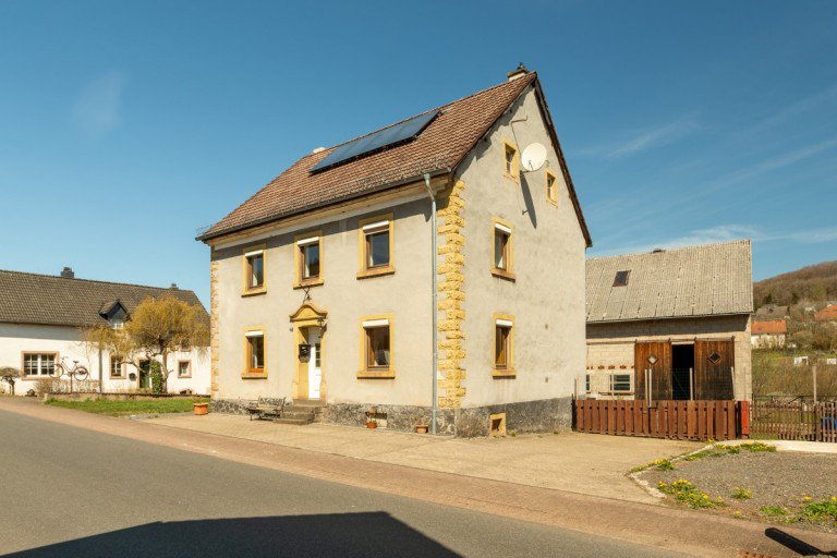 18078 Au�enansicht Oberbettingen Einfamilienhaus Freistehendes Einfamilienhaus in Oberbettingen