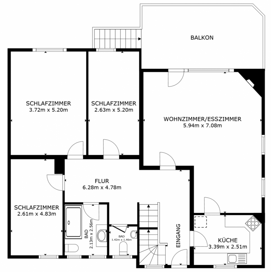 18245 Grundriss EG Einfamilienhaus M�sch