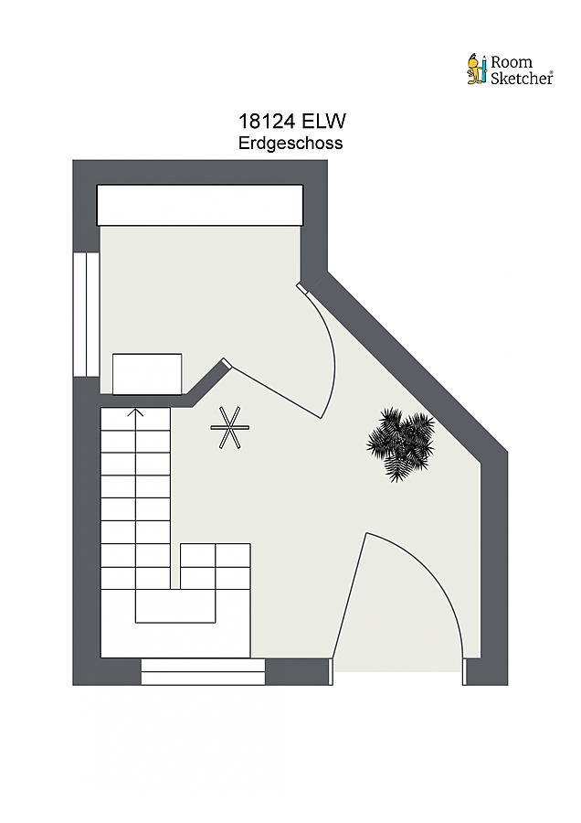 18124 Grundriss ELW - Erdgeschoss Einfamilienhaus Birresborn