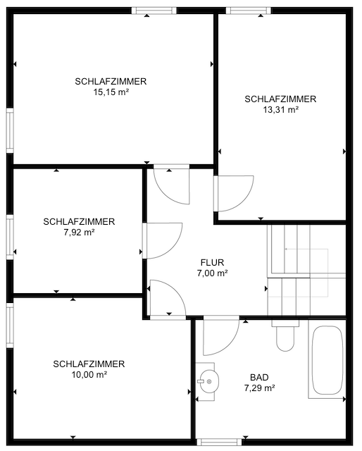 18387 Grundriss OG Haus Gerolstein