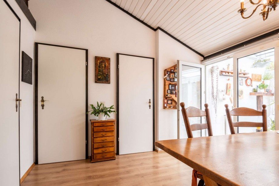 18332 Esszimmer mit Zugang Wintergarten Haus Lissendorf