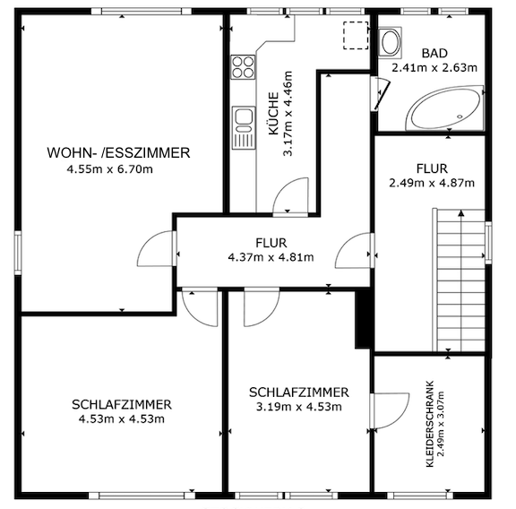 18307 Grundriss DG Haus Sch�ller