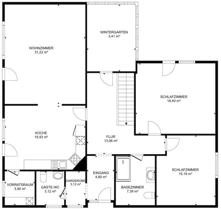 18368 Grundriss OG Einfamilienhaus Birresborn
