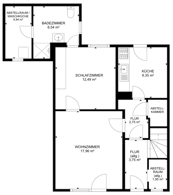 18408 Grundriss EG Haus J�nkerath