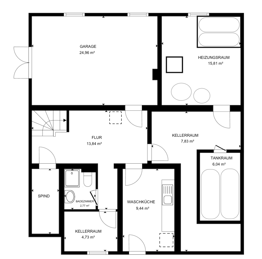 18397 Grundriss KG Haus Densborn
