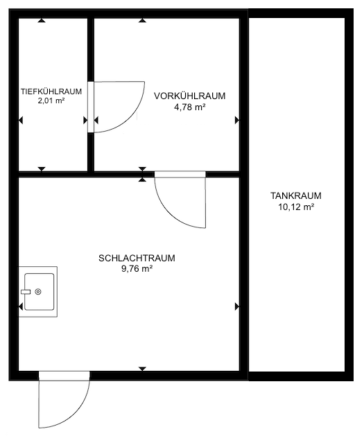 18383 Grundriss K�hlhaus Haus Rockeskyll