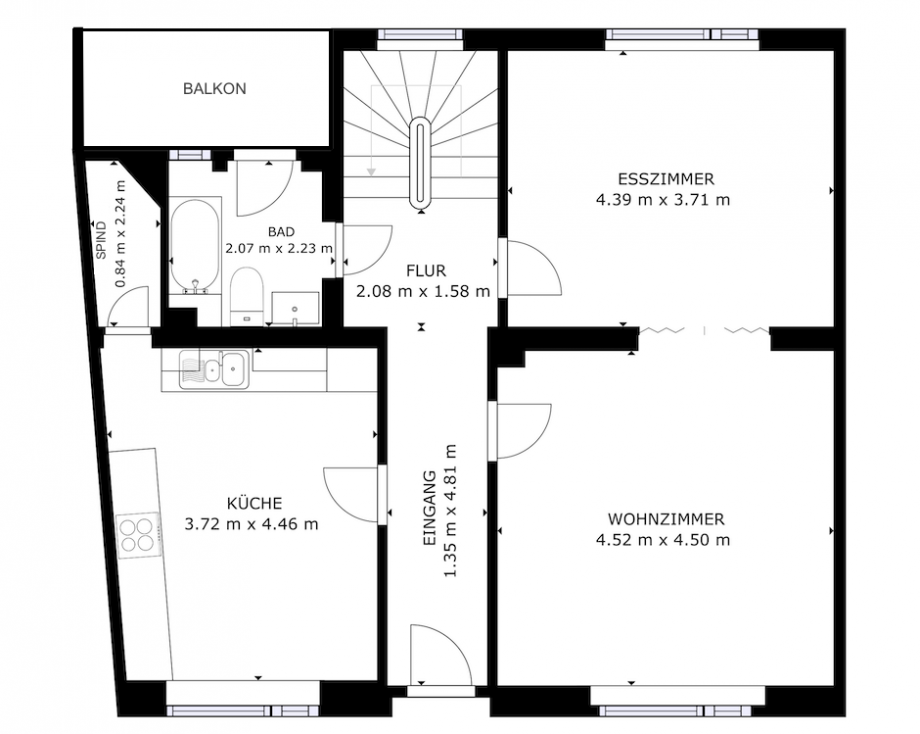 18366 Grundriss EG Haus �xheim