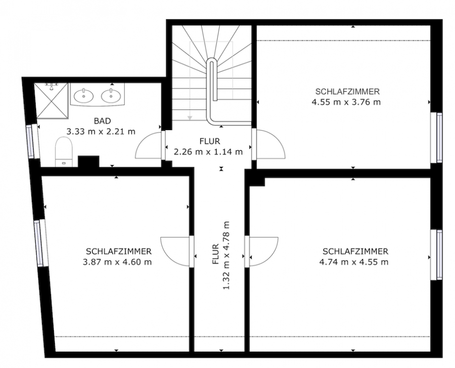 18366 Grundriss OG Haus �xheim