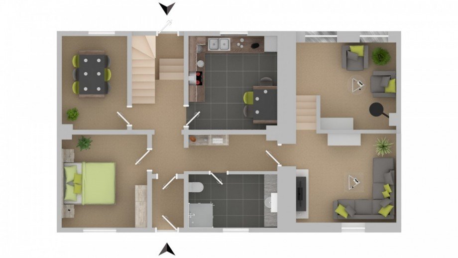 18114 Grundriss EG.jpg Einfamilienhaus Pr�m