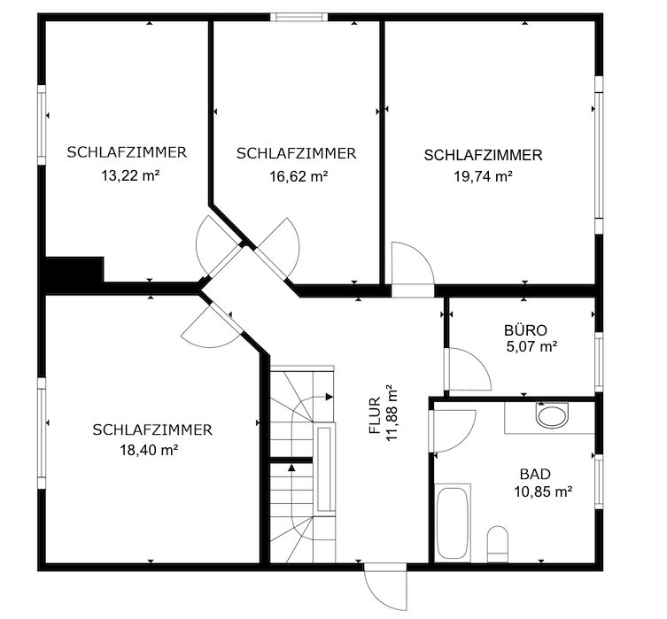18352 Grundriss OG Haus Gro�littgen