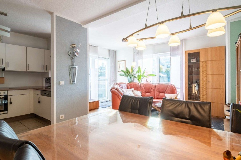 18269 Wohn-/Esszimmer mit K�chenbereich Wohnung Daun