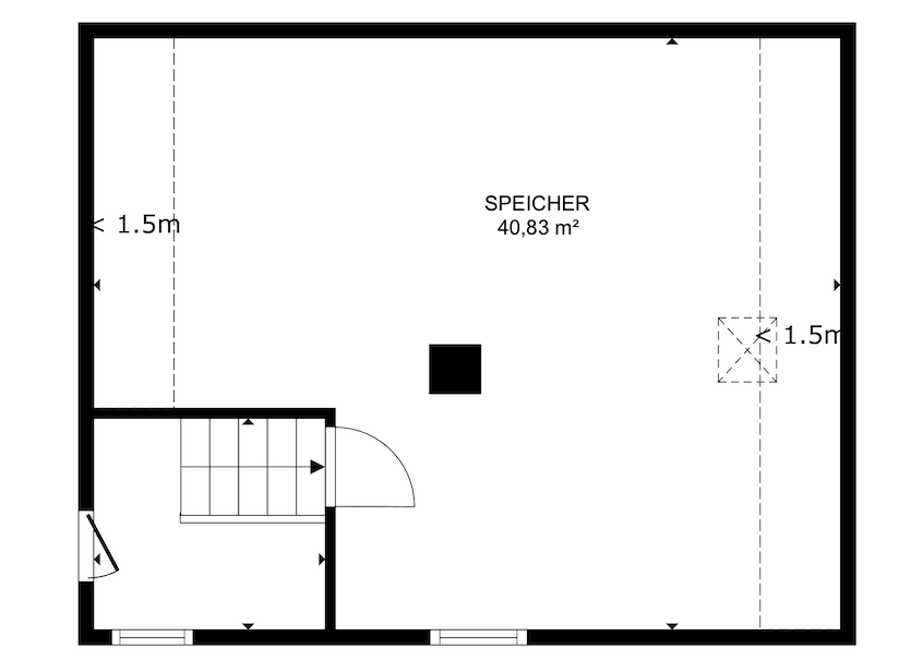 18400 Grundriss DG Einfamilienhaus �dersdorf