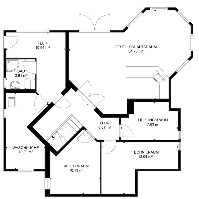 18383 Grundriss UG Haus Rockeskyll