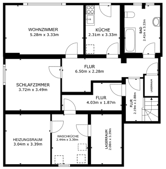 18307 Grundriss KG Haus Sch�ller