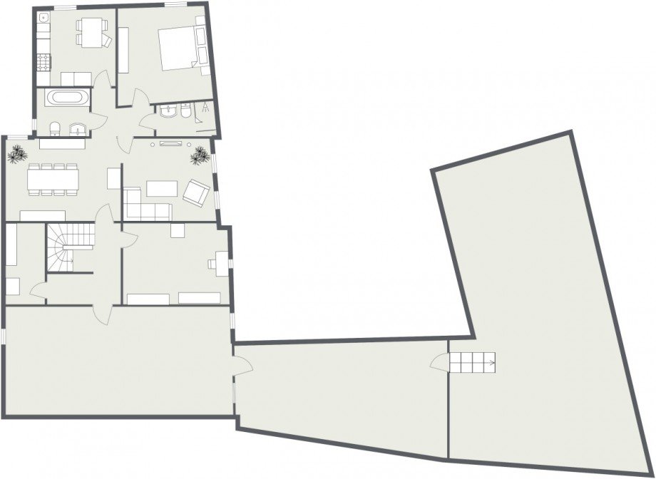 18135 Grundriss Obergeschoss Einfamilienhaus Kolverath
