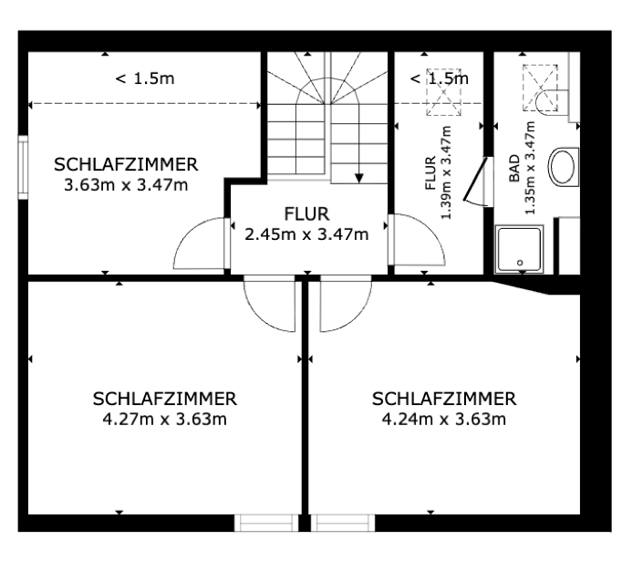 18347 Grundriss HH OG Haus �xheim