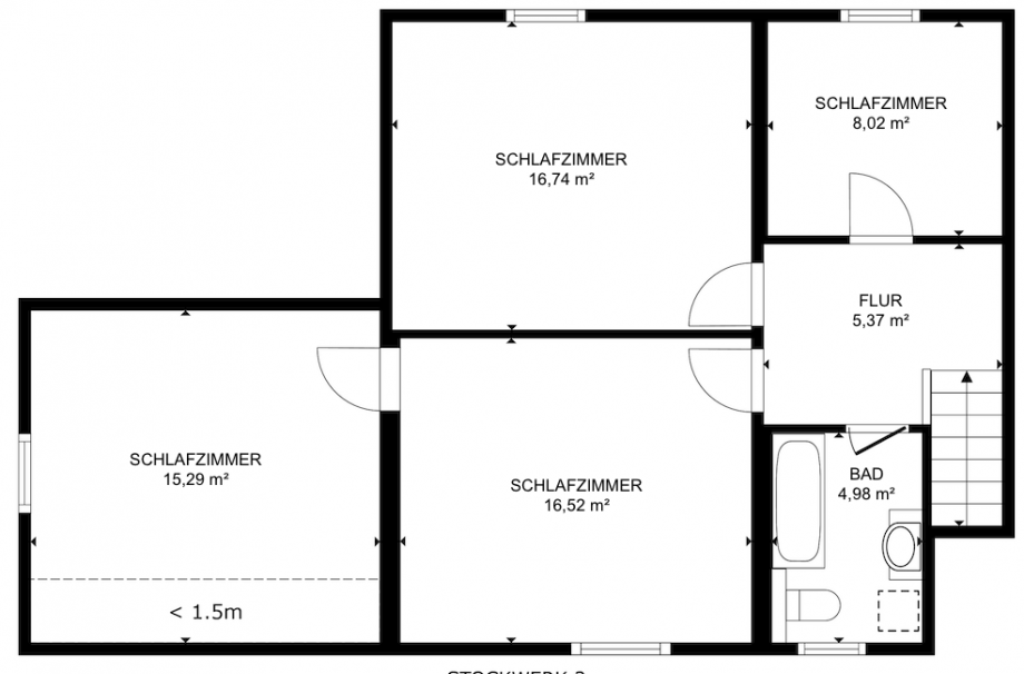 18376 Grundriss OG Haus Rockeskyll