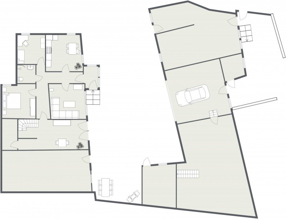 18135 Grundriss Erdgeschoss Einfamilienhaus Kolverath